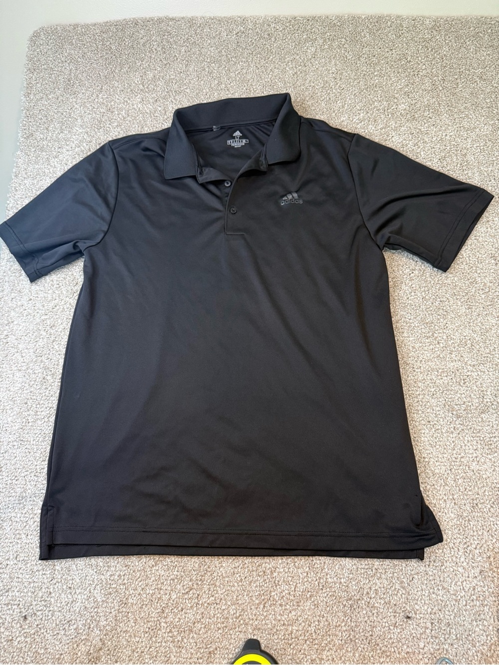 adidas Black Men’s Golf Polo Shirt